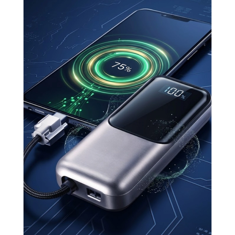 Type C Ve Lightning Destekli Yüksek Kapasiteli Powerbank 13000 Mah Type C Ve Lightning Destekli Yüksek Kapasiteli Powerbank 13000 Mah