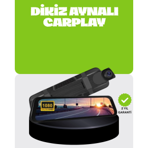 Ultra Geniş Açılı Araç Kamerası Dokunmatik Ayna Kayıtlı