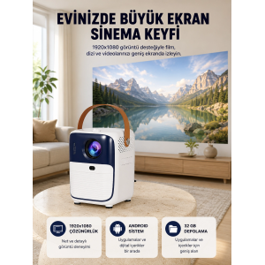 Ultra Hd Android Tv Kutusu 32gb Depolama Usb Hdmı Fan Sistemli Yeni Nesil