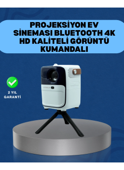 Ultra Hd Çözünürlüklü Taşınabilir Projektör – 1920x1080 Piksel Görüntü Kalitesi