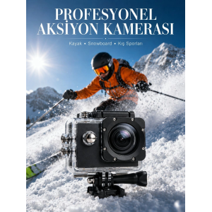 Ultra Hd Video Çekimi İçin Profesyonel Aksiyon Kamerası