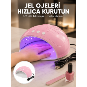Ultraviyole Led Oje Kurutma Makinesi Usb Kablolu Yeni Nesil