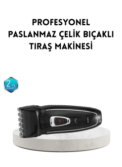 Unisex Şarjlı Saç Ve Sakal Kesme Makinesi – Sessiz Motor, 1–12 Mm Ayarlanabilir Başlık