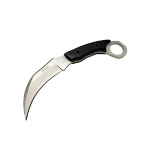 United Claw Cutter Karambit Uk 1 Siyah Outdoor Bıçak 17cm - Kılıflı, Plastik Sap
