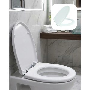 Universal Klozet Kapak Seti Kaydırmaz Alt Yüzey Kolay Temizlik Banyo Aksesuarı