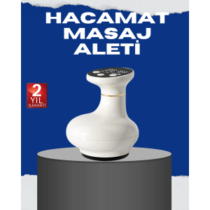 Usb Şarjlı 3 Fonksiyonlu Masaj Aleti Kupa Terapisi Ve Gua Sha