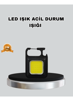 Usb Şarjlı 800 Lümen Led Fener – Mini Boy, 3 Işık Modlu, Anahtarlık Tipi El Feneri
