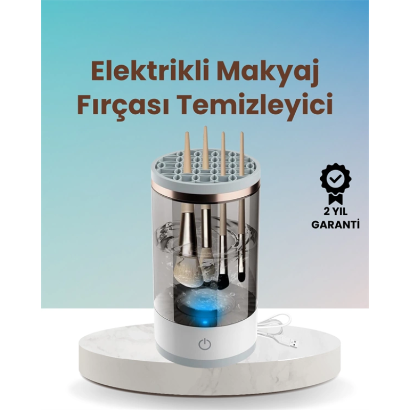 Usb Şarjlı Derin Temizlik Makyaj Fırçası Yıkama Makinesi Usb Şarjlı Derin Temizlik Makyaj Fırçası Yıkama Makinesi
