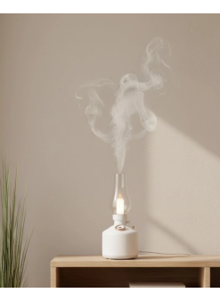 Usb Şarjlı Gaz Lambası Modeli Nano Mist Aromaterapi Nemlendirici 280 Ml