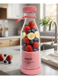 Usb Şarjlı Mini Blender Taşınabilir Smoothie Yapıcı Hafif Ve Pratik Tasarım