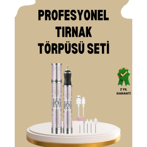 Usb Şarjlı Profesyonel 20.000 Rpm Elektrikli Oje Sökücü Ve Tırnak Bakım Aleti