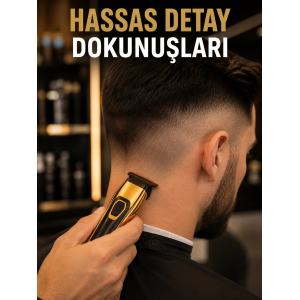 Usb Type-c Şarjlı Çok Fonksiyonlu Saç Ve Sakal Düzeltme Makinesi