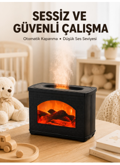 Usb Ultrasonik Hava Nemlendirici Ayarlanabilir Sis Ve Aromaterapi Özellikli