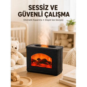 Usb Ultrasonik Hava Nemlendirici Ayarlanabilir Sis Ve Aromaterapi Özellikli