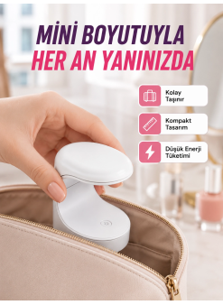Uv Ve Led Jel Kurutmaya Uygun – Çift Dalga Boylu Mini Kurutucu Yeni Nesil