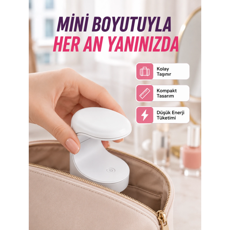 Uv Ve Led Jel Kurutmaya Uygun – Çift Dalga Boylu Mini Kurutucu Yeni Nesil Uv Ve Led Jel Kurutmaya Uygun – Çift Dalga Boylu Mini Kurutucu Yeni Nesil