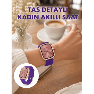 Bluetooth Arama Destekli Çok Fonksiyonlu Akıllı Saat