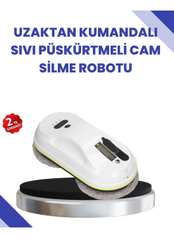 Uzaktan Kumandalı Akıllı Cam Ve Pencere Temizleme Robotu