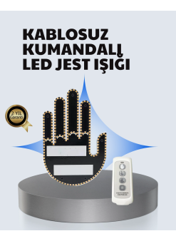 Uzaktan Kumandalı Çok Fonksiyonlu Araç Led Işığı