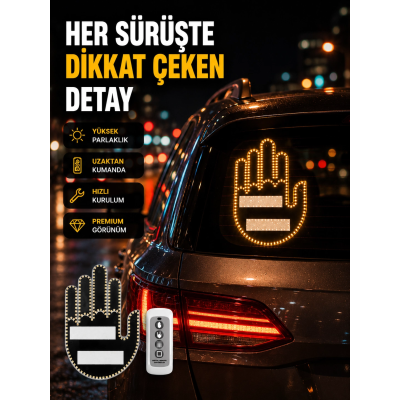 Uzaktan Kumandalı Led El Park Uyarı Cihazı Suya Dayanıklı Enerji Tasarruflu Uzaktan Kumandalı Led El Park Uyarı Cihazı Suya Dayanıklı Enerji Tasarruflu
