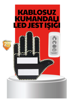 Uzaktan Kumandalı Led Jest Işığı – 3 Farklı Hareket Modu