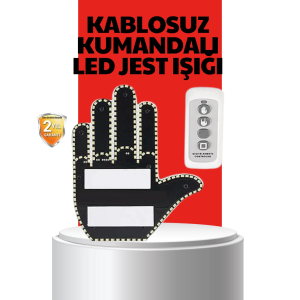 Uzaktan Kumandalı Led Jest Işığı – 3 Farklı Hareket Modu