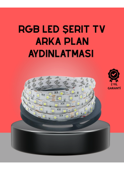 Uzaktan Kumandalı Led Tv Arka Işık Şeridi