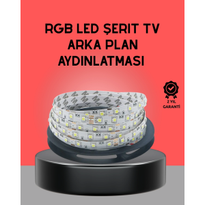 Uzaktan Kumandalı Led Tv Arka Işık Şeridi
