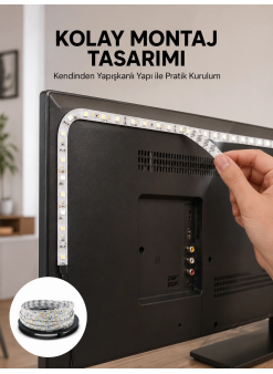Uzaktan Kumandalı Led Tv Arka Işık Şeridi Yeni Nesil
