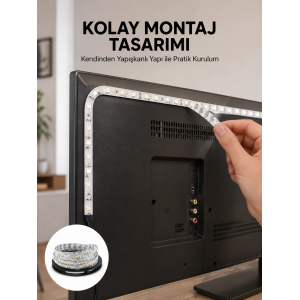 Uzaktan Kumandalı Led Tv Arka Işık Şeridi Yeni Nesil