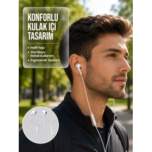 Uzaktan Kumandalı Mikrofonlu Mükemmel Ses Deneyimi Kulaklık Yeni Nesil