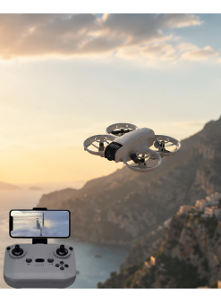 Uzaktan Kumandalı Mini Drone Hd Kamera Işıklı Tasarım