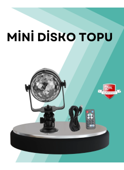 Uzaktan Kumandalı Rgb Disko Projektör Işığı