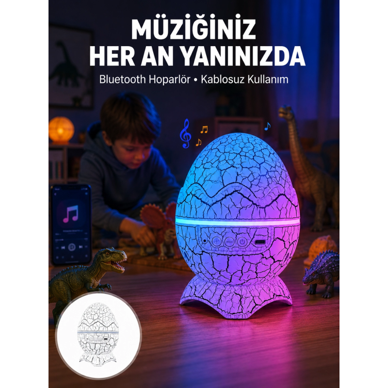Uzaktan Kumandalı, Usb Girişli, Döner Projektör Lamba Yeni Nesil Uzaktan Kumandalı, Usb Girişli, Döner Projektör Lamba Yeni Nesil