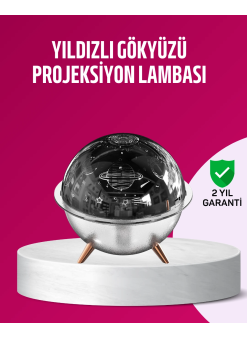 Uzay Temalı Projeksiyonlu Nemlendirici Usb Güçlü Gece Lambası