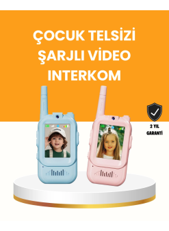 Uzun Menzilli Video Walkie Talkie Eğitici Ve Eğlenceli Oyuncak