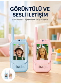 Uzun Menzilli Video Walkie Talkie Eğitici Ve Eğlenceli Oyuncak