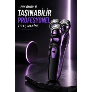 Uzun Ömürlü Taşınabilir Profesyonel Tıraş Makine