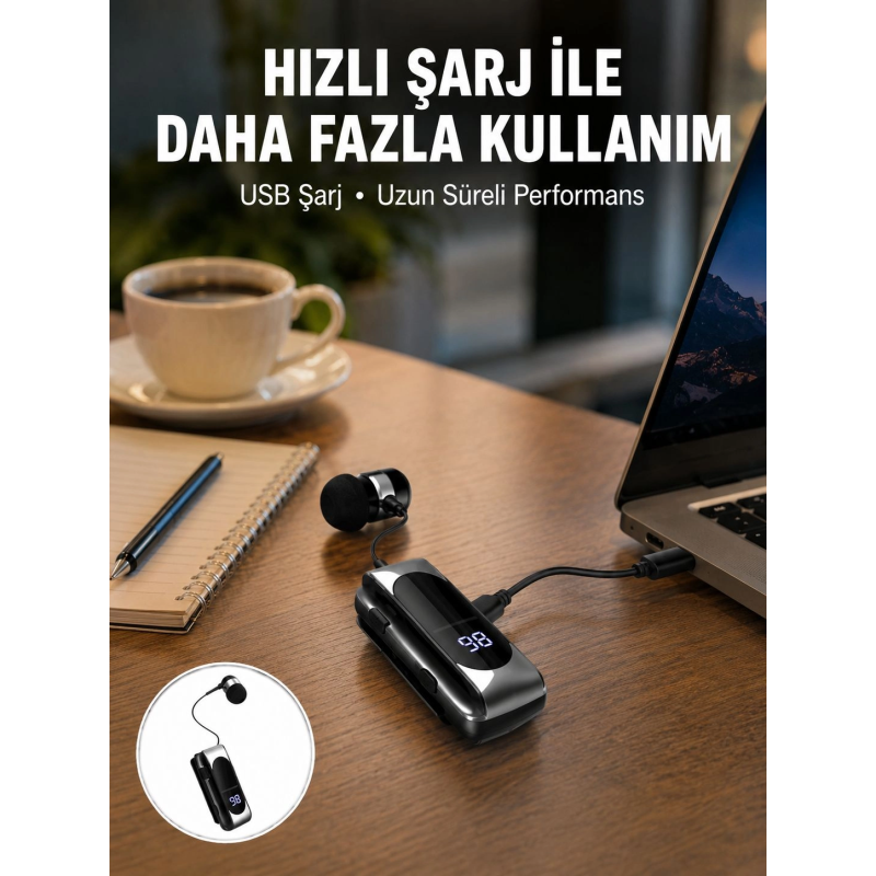 Uzun Pil Ömürlü Kablosuz Kulaklık – 25 Saat Konuşma Ve Müzik Süresi Yeni Nesil Uzun Pil Ömürlü Kablosuz Kulaklık – 25 Saat Konuşma Ve Müzik Süresi Yeni Nesil