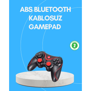 Uzun Pil Ömürlü Kablosuz Oyun Kumandası Pc Telefon Tablet İçin