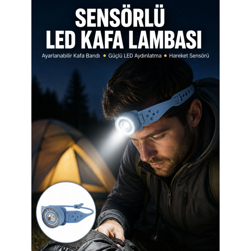 Uzun Pil Ömürlü Kamp Ve Dağcılık Kafa Lambası Yeni Nesil Uzun Pil Ömürlü Kamp Ve Dağcılık Kafa Lambası Yeni Nesil
