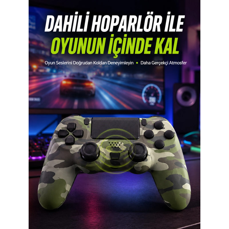 Uzun Pil Ömürlü Oyun Kolu – Usb İle Hızlı Şarj Desteği Uzun Pil Ömürlü Oyun Kolu – Usb İle Hızlı Şarj Desteği
