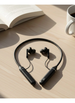 Uzun Süre Kullanımlı Kablosuz Boyun Askılı Stereo Kulaklık Güçlü Bas Ve Net Ses