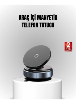Vakum Adsorpsiyonlu Manyetik Telefon Tutucu Güçlü N52 360° Evrensel Uyumluluk