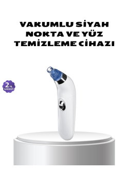 Vakumlu Siyah Nokta Temizleme Cihazı – 5 Kademe Güç Ve 4 Başlıklı Derin Cilt Bakımı