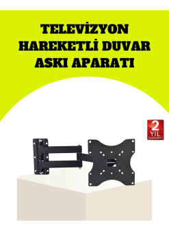 Vesa Uyumlu Hareketli Tv Askı Atı Kolay Montaj