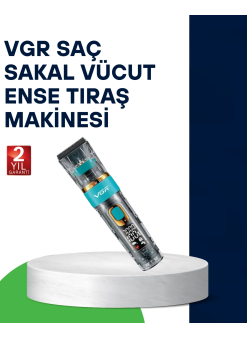 Vgr V-695 Profesyonel Saç Ve Sakal Kesme Makinesi Şarjlı Ve Kablolu Kullanım