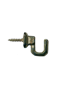Vidalı Kanca, Askı Küçük - 15x18mm, Sarı - 1 Adet