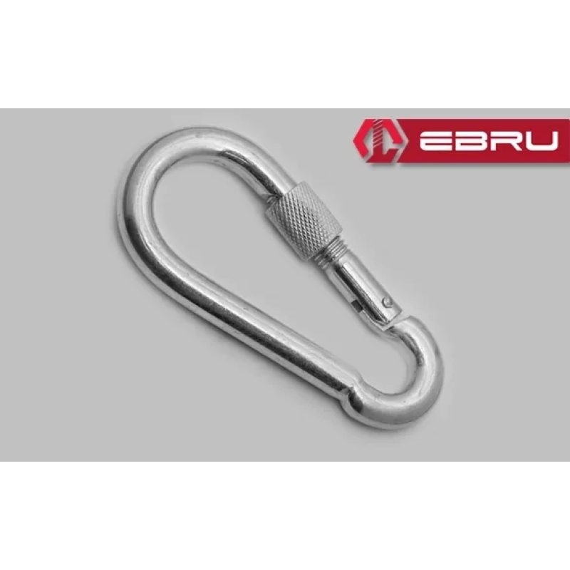 Vidalı Karabina, Kanca, Çengel 11mm - 10 Adet Vidalı Karabina, Kanca, Çengel 11mm - 10 Adet