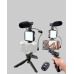 Video Çekim Kiti Tripod Led Işık Harici Mikrofon Ve Bluetooth Kumanda Seti